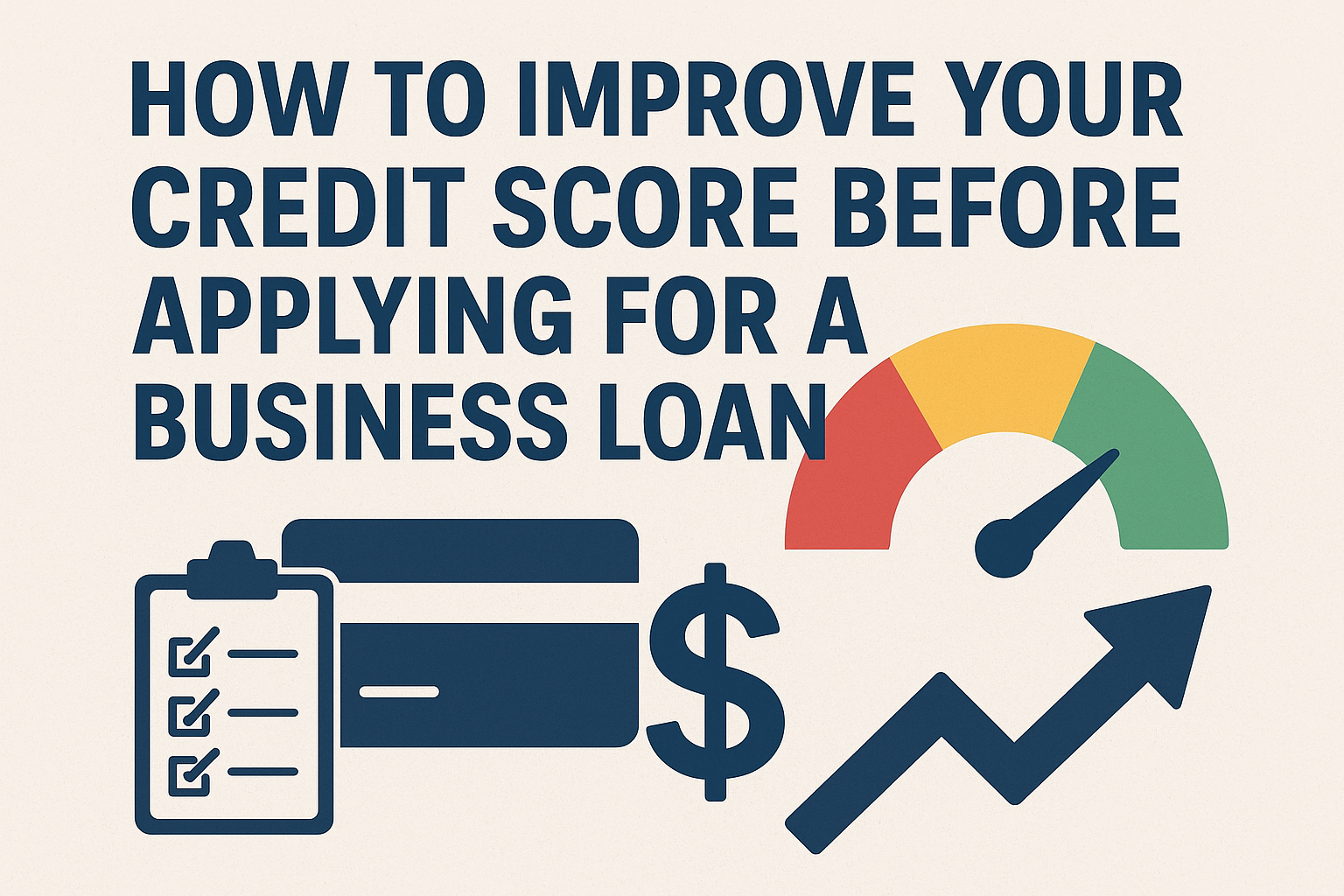 Improve Your Credit Score Before Applying for a Business Loan