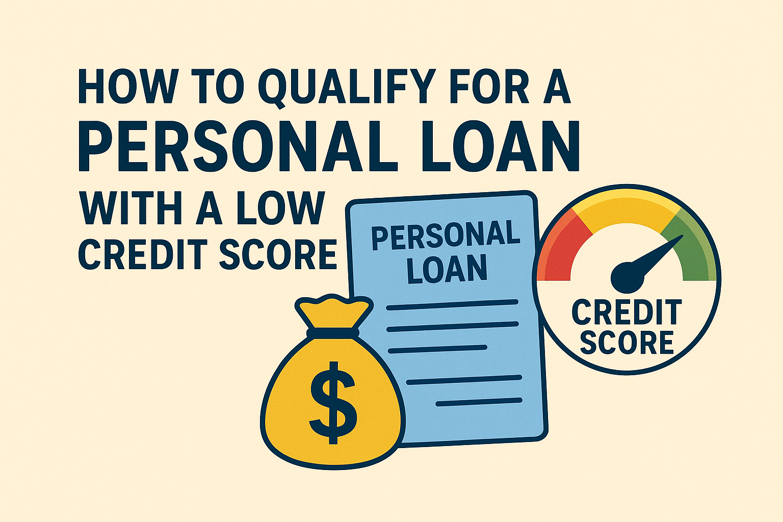 Personal Loan with a Low Credit Score