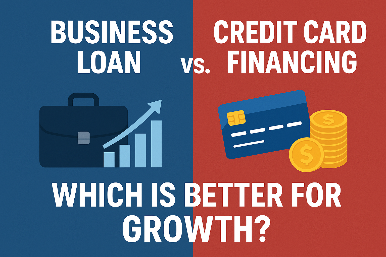 Business Loan vs. Credit Card Financing